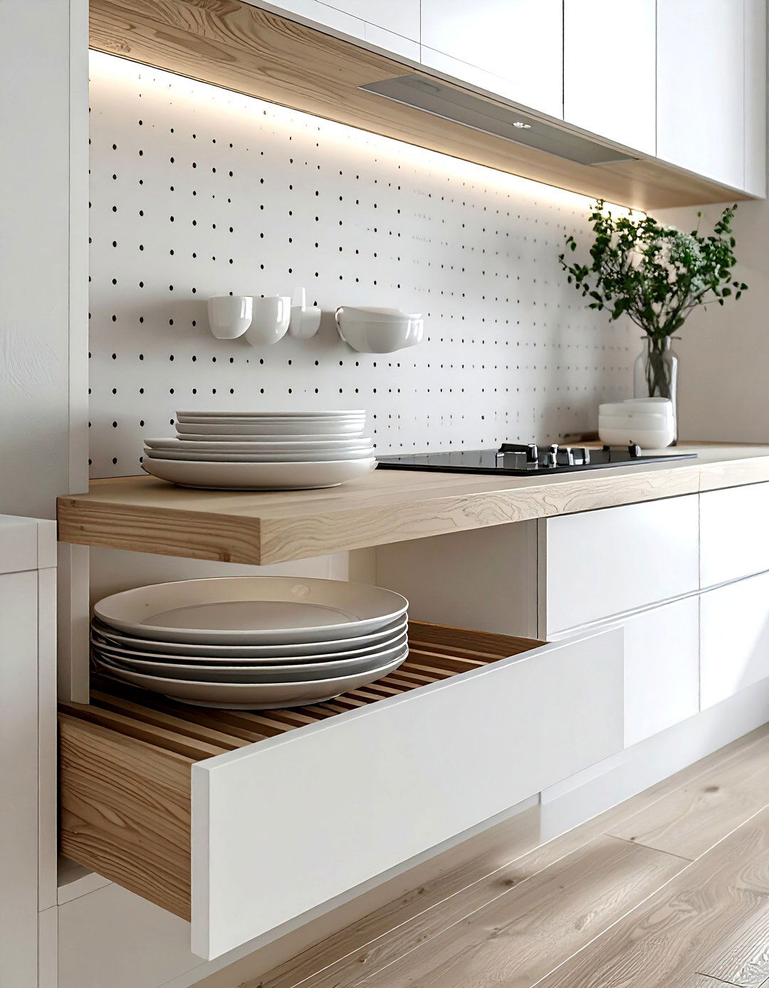 Peg System For Deep Drawers - 30 kitchen drawer organization ideas