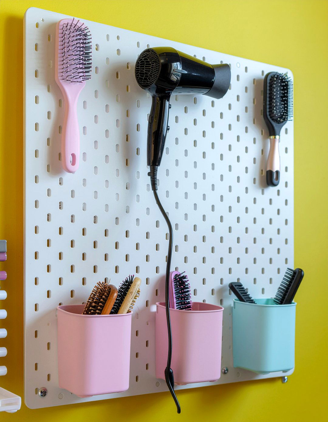 Pegboard Organizer - 30 bathroom storage ideas