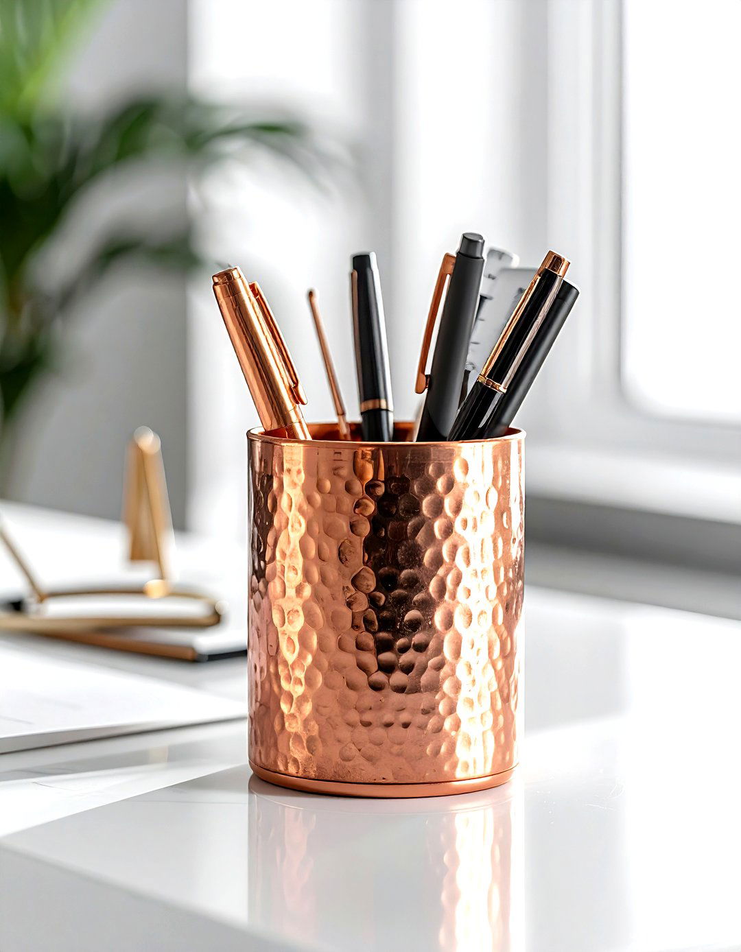 Pen holder cup - 30 desk accessory ideas