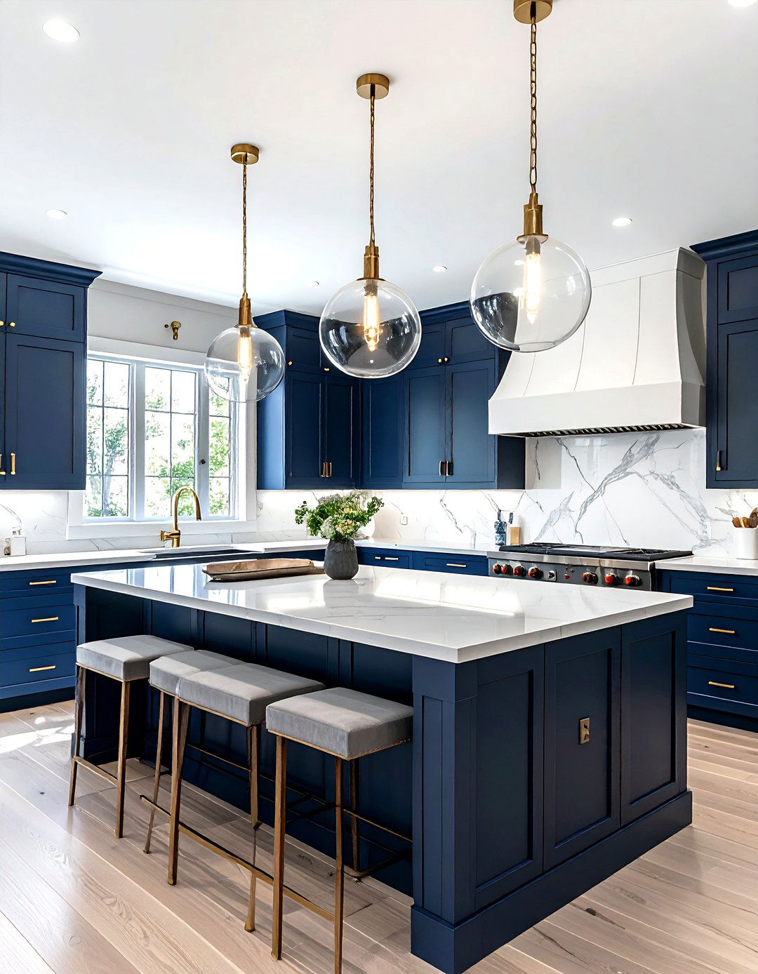 Pendant Lighting Over Island - 30 kitchen layered lighting ideas