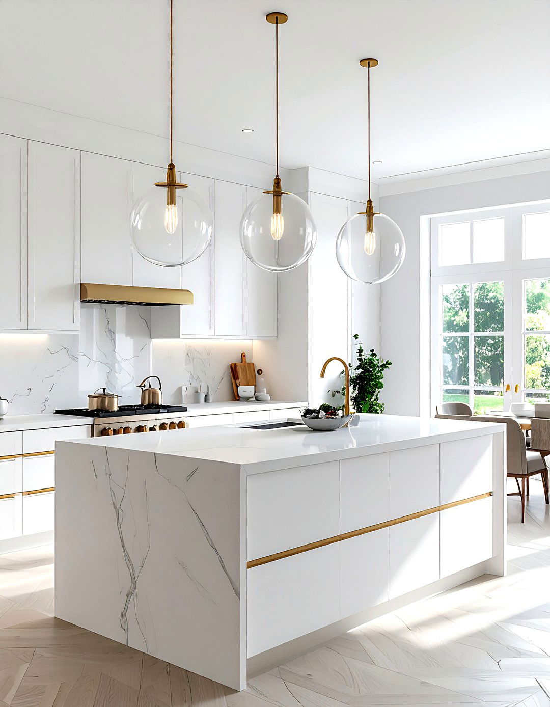 Pendant light fixture - 30 long-lasting kitchen ideas