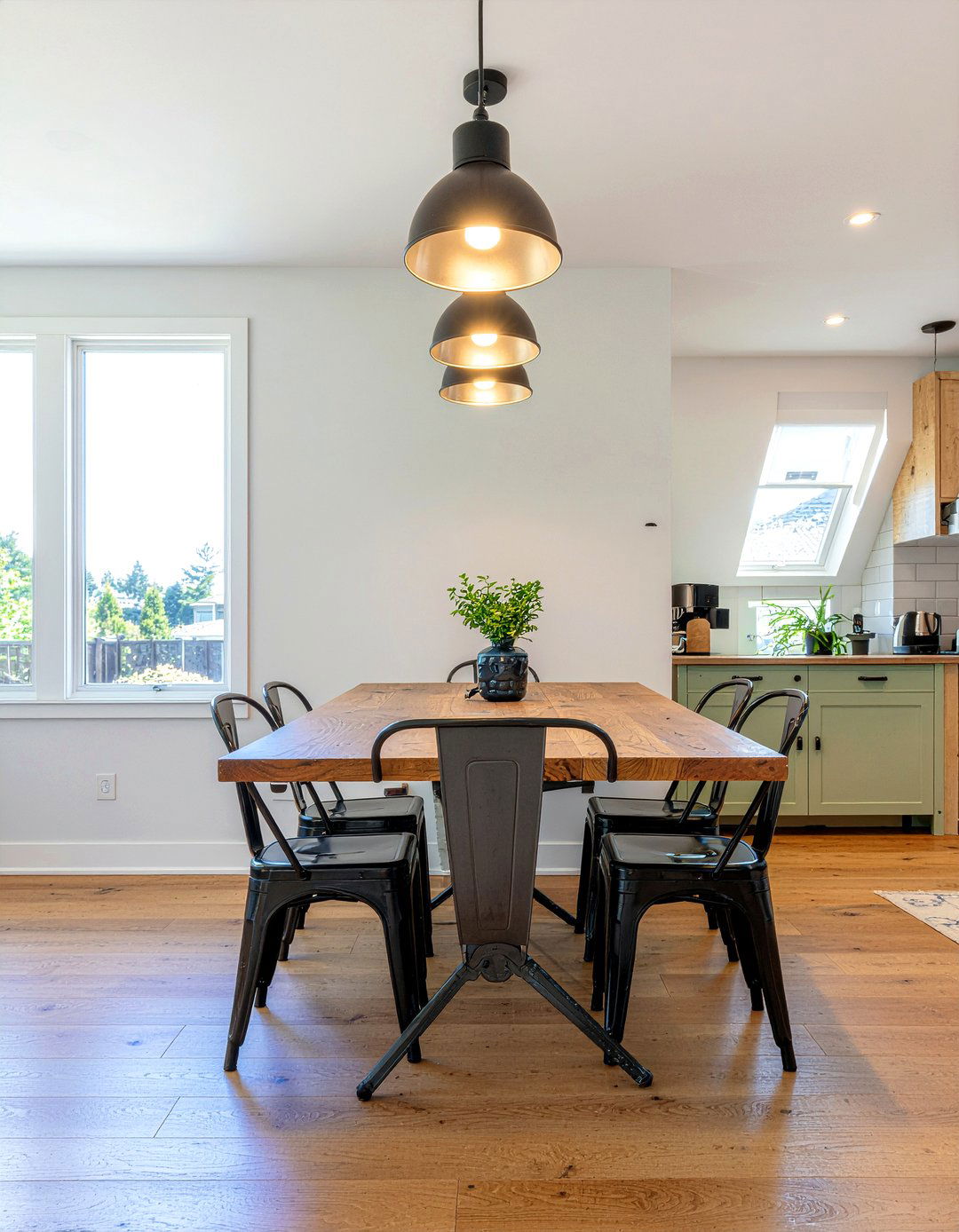 Pendant light height above table - 30 dining room proportion ideas