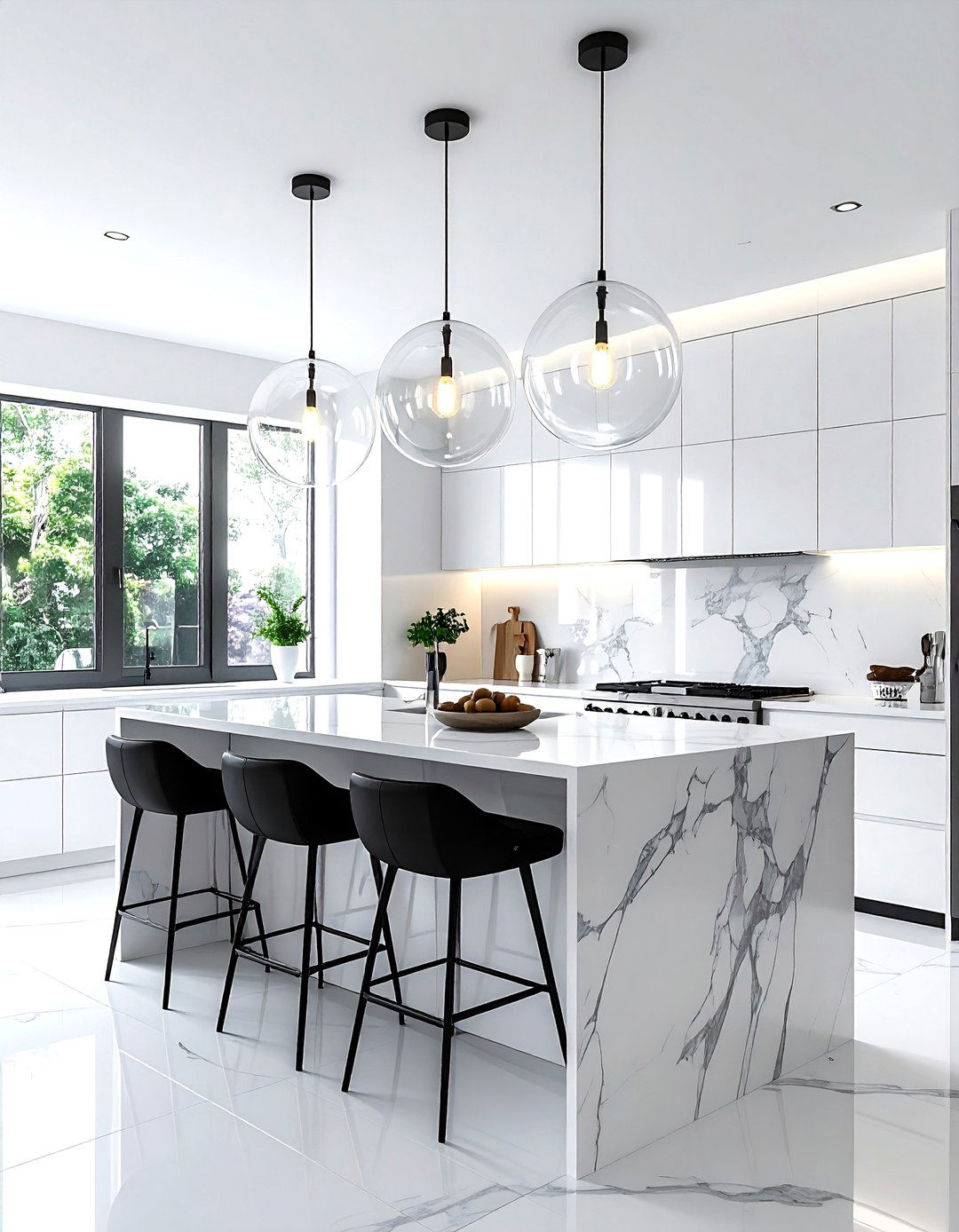 Pendant lighting kitchen - 30 inspiring kitchen ideas