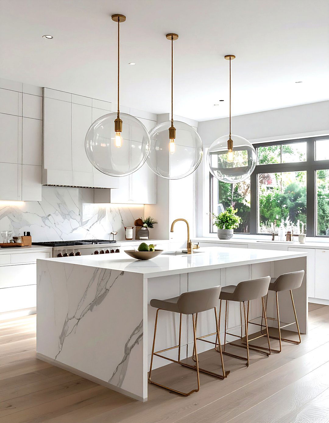 Pendant lighting kitchen - 30 sophisticated kitchen ideas