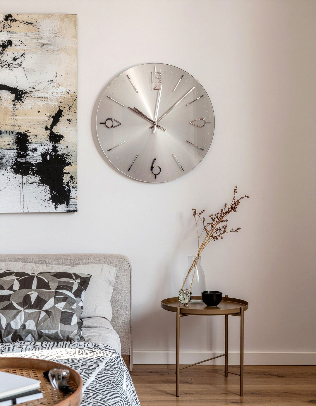 Pendulum Wall Clock - 30 bedroom wall clocks