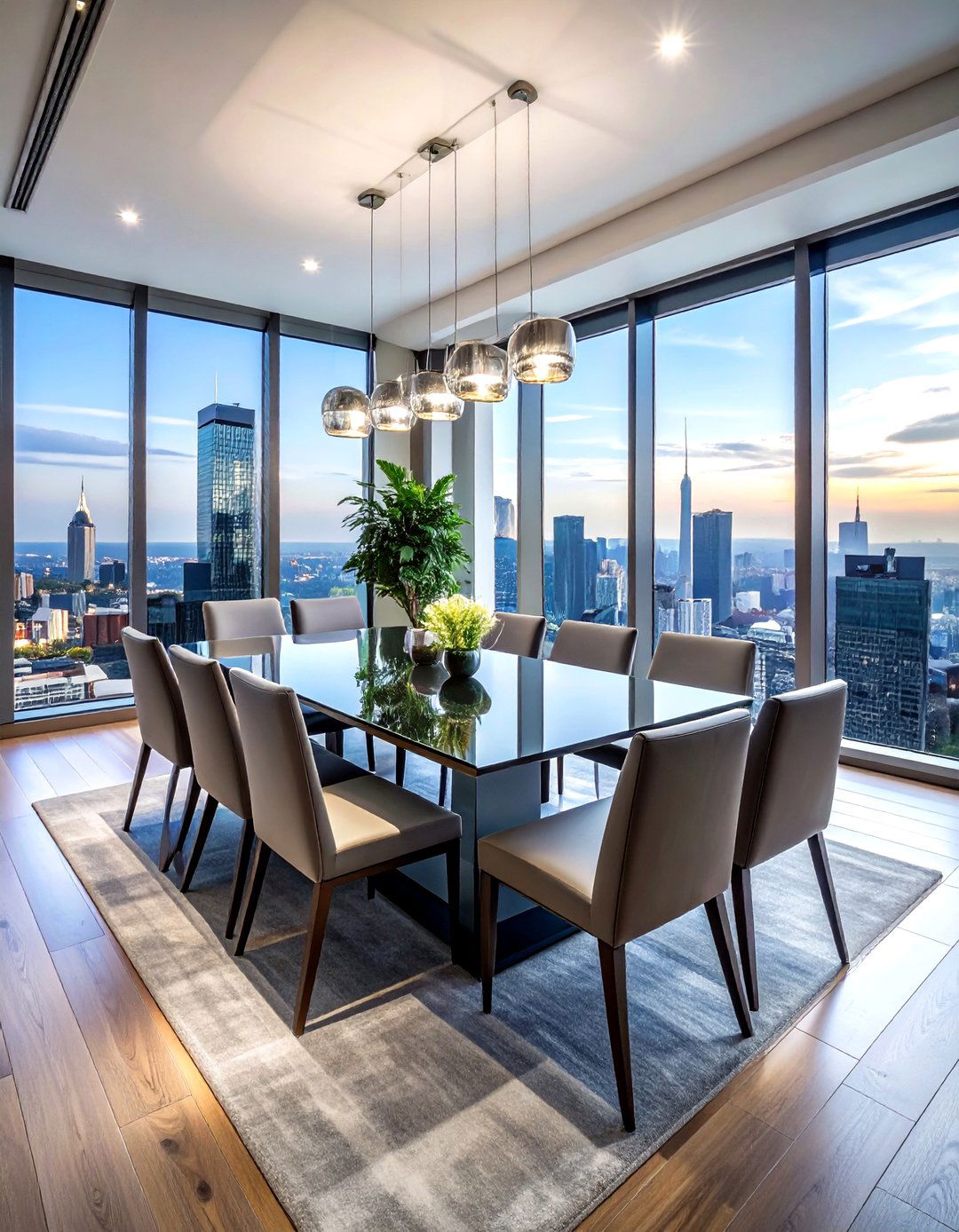 Penthouse Open Plan Dining - 30 open plan dining ideas