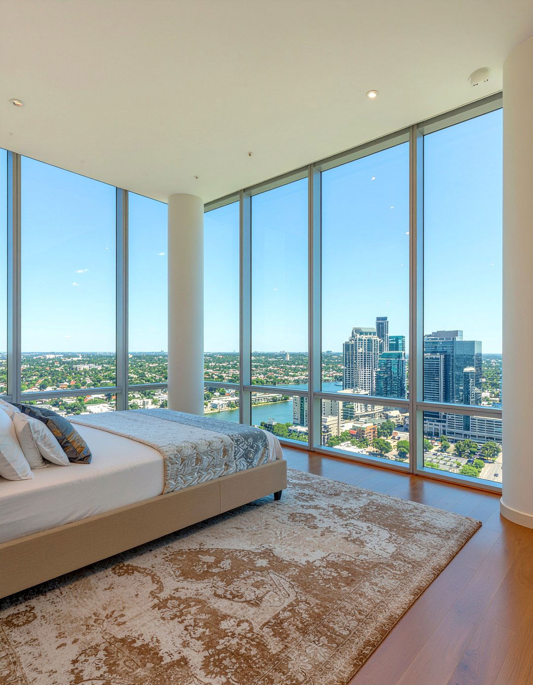 Penthouse Open Plan - 30 open plan bedroom ideas