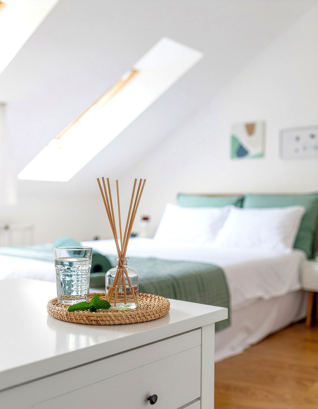 Peppermint reed diffuser - 30 bedroom reed diffusers