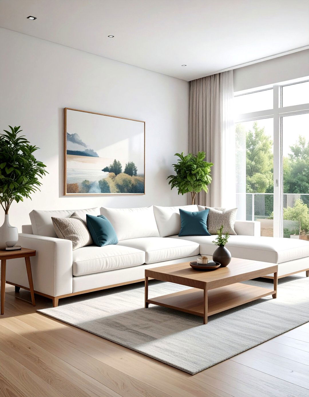 Performance Fabric Sofa - 30 stunning home decor ideas