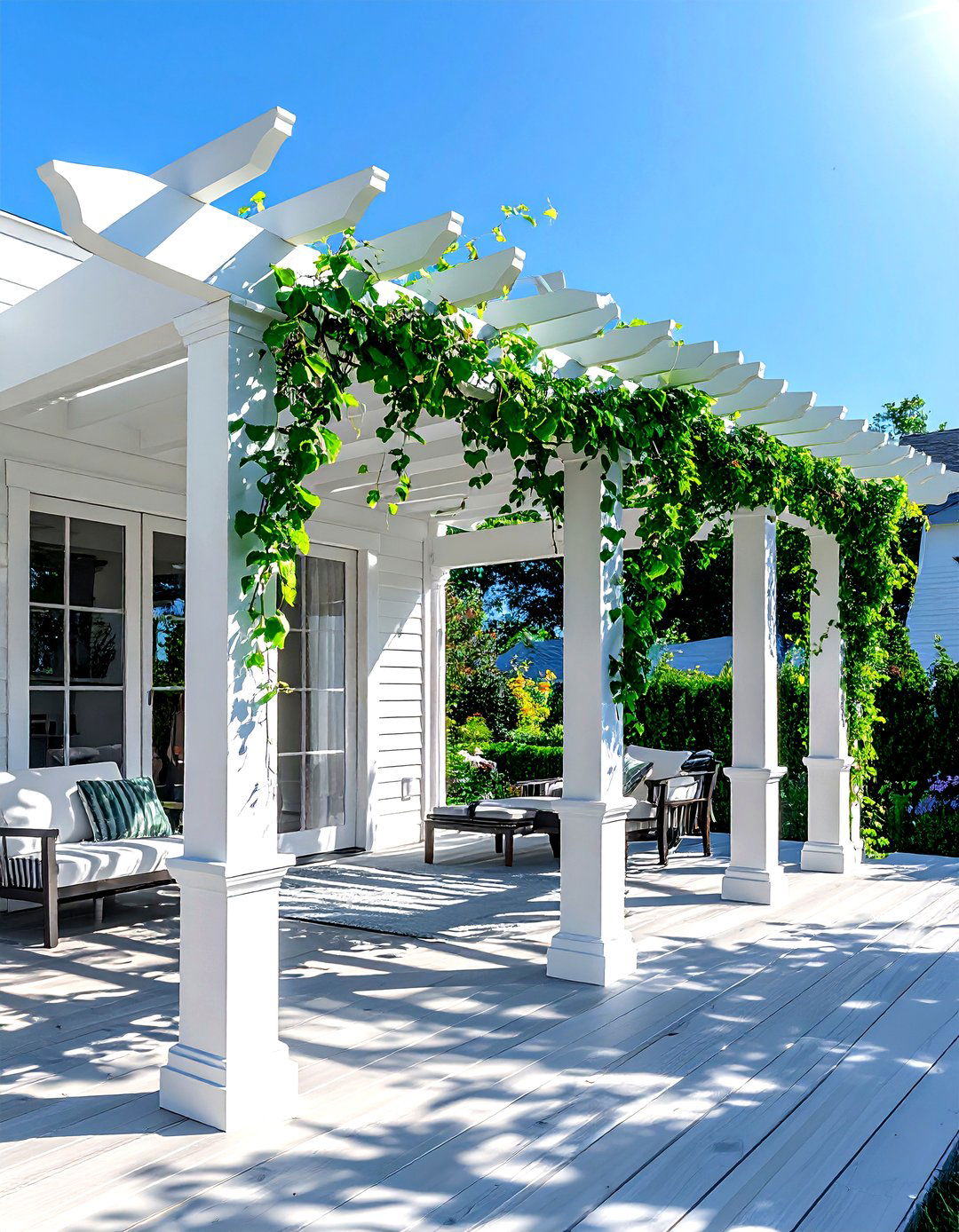 Pergola - 30 back porch decor ideas
