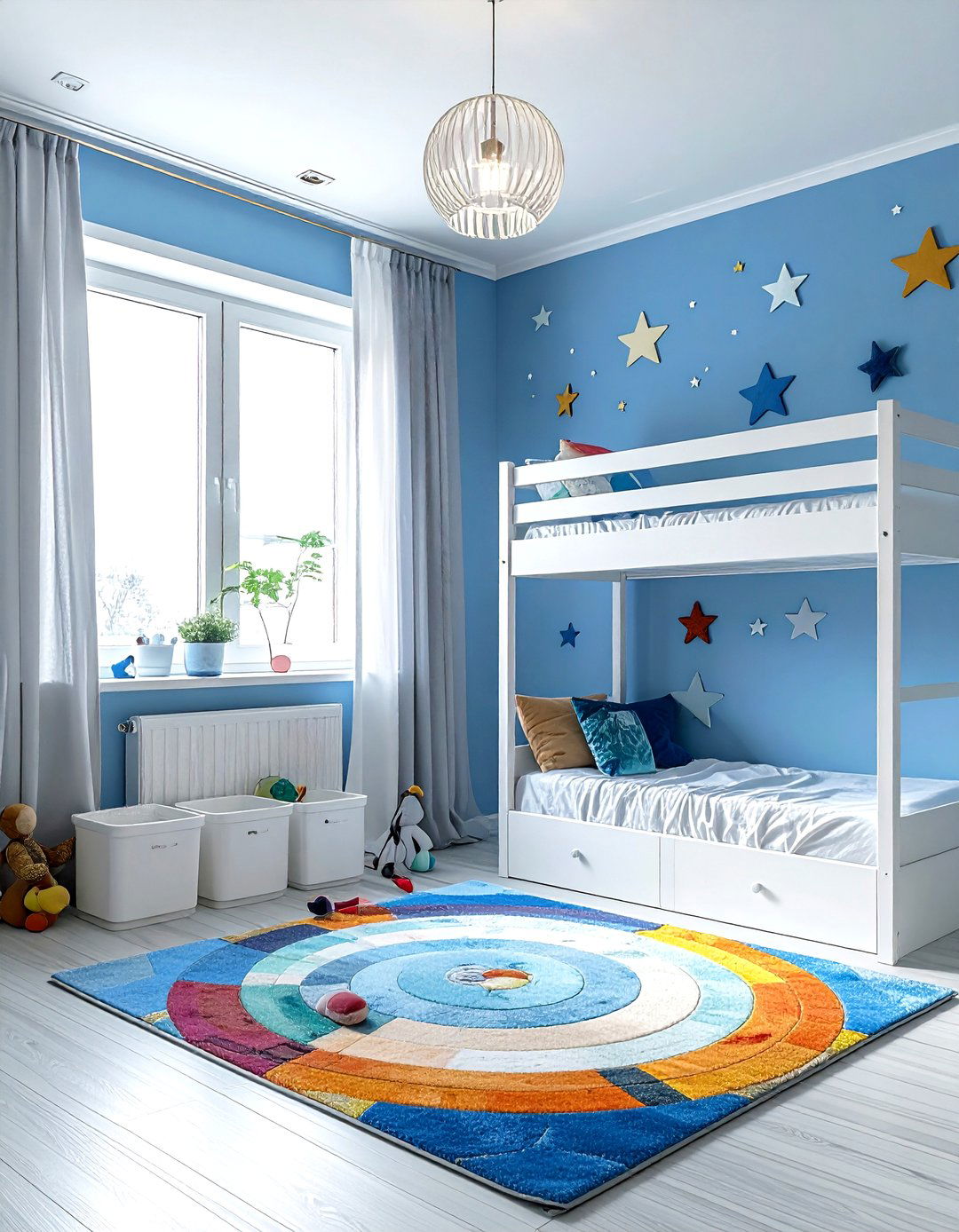 Periwinkle blue kids room - 30 blue paint color ideas