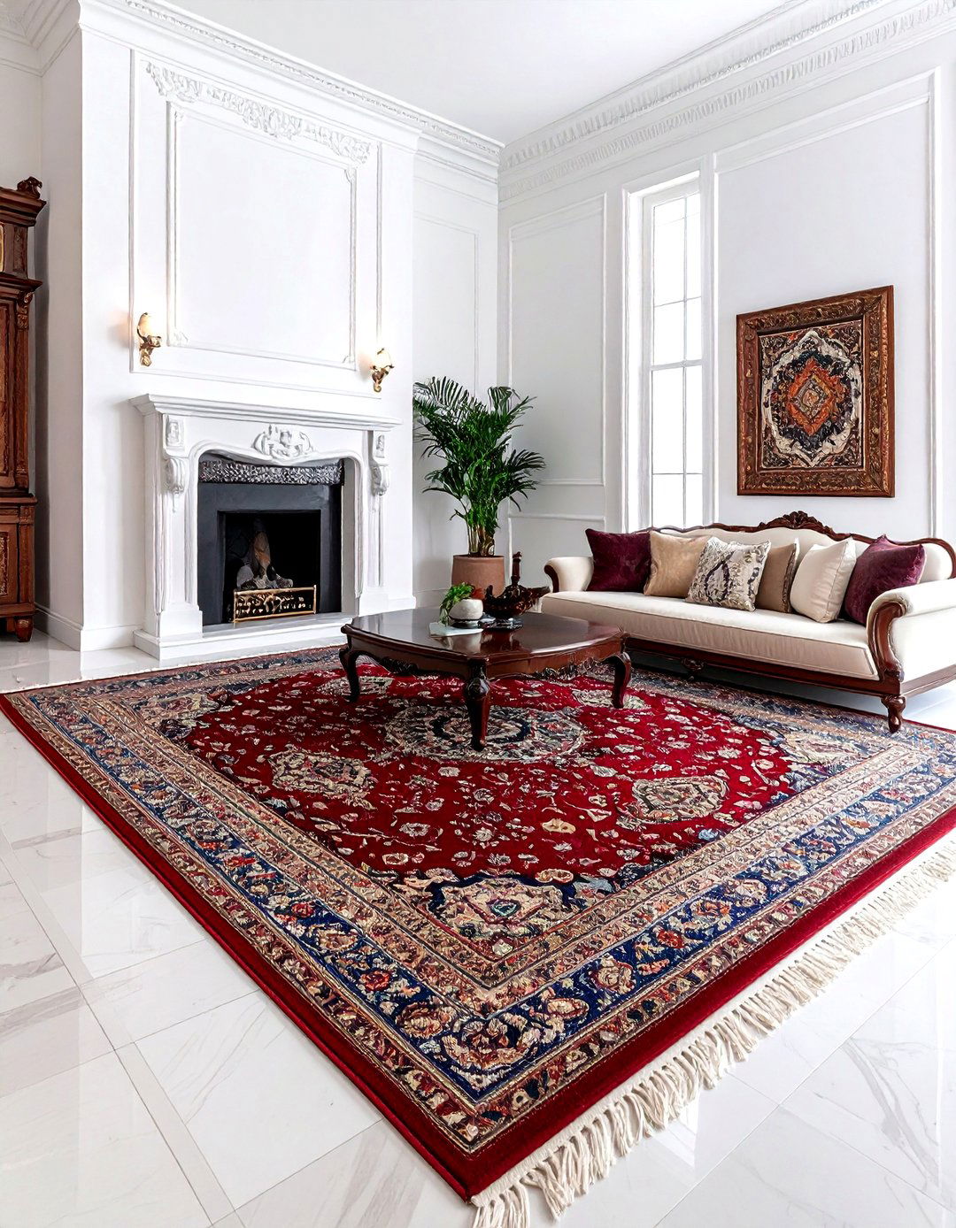 Persian Oriental Rug Traditional Style - 30 oriental rug ideas