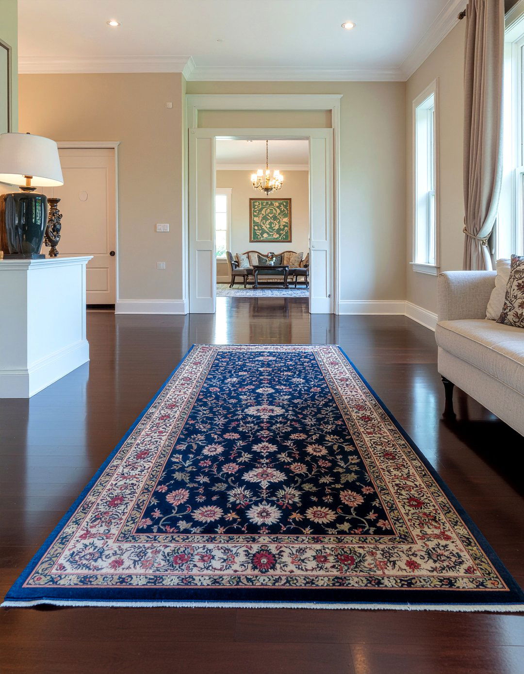 Persian Rug - 30 living room traditional furniture ideas