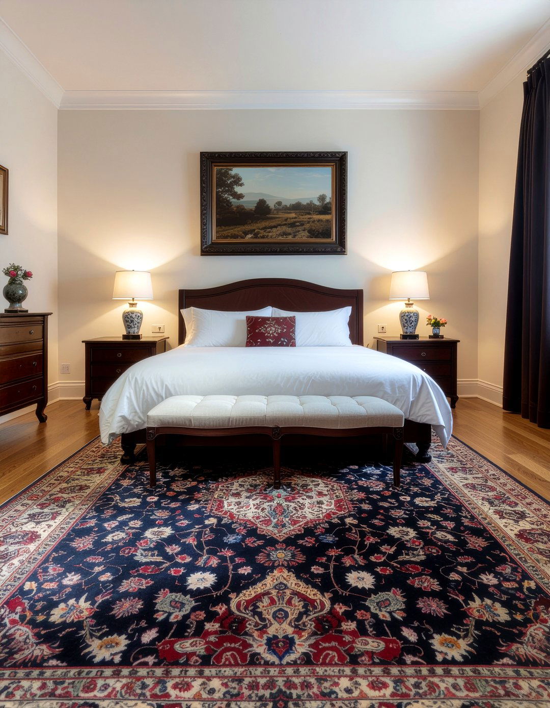 Persian rug - 30 bedroom rugs