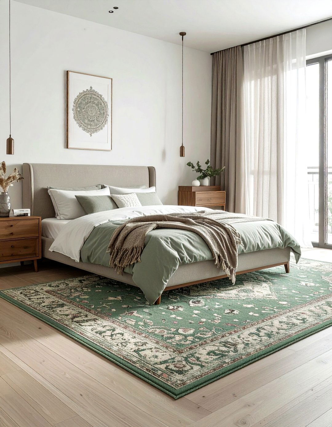 Persian rug bedroom - 30 Persian rug ideas