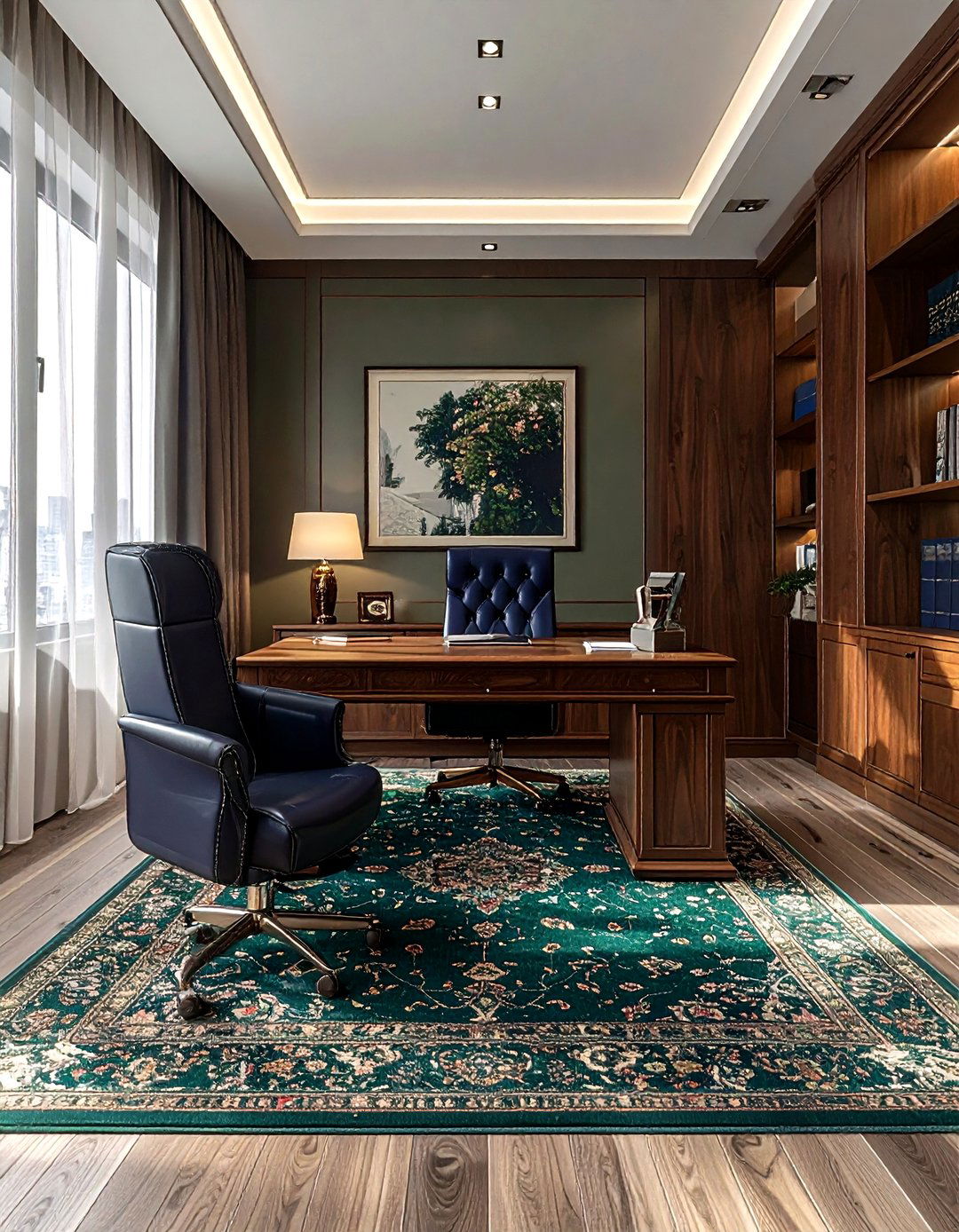 Persian rug office - 30 Persian rug ideas