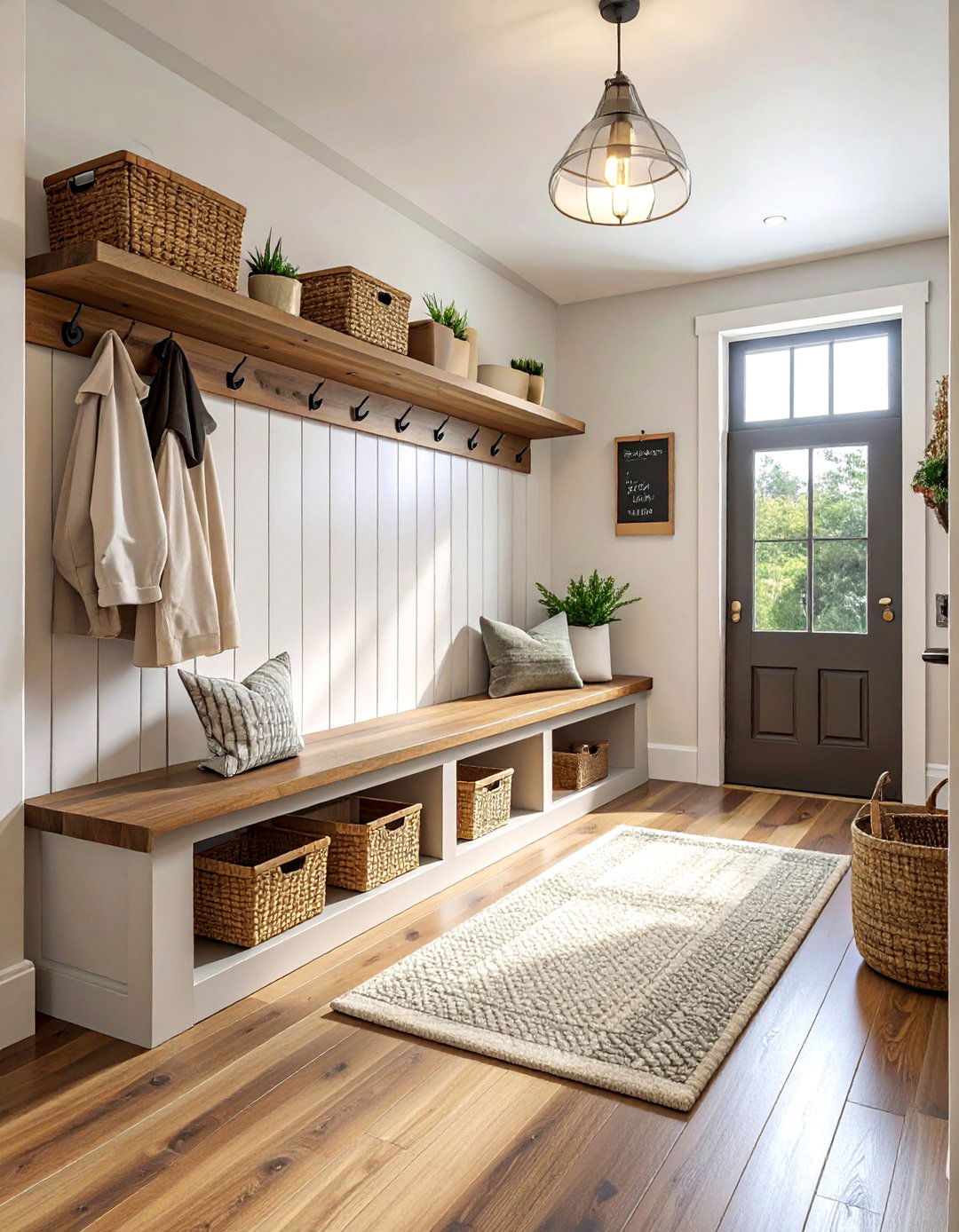 Personalized Entryway Mudroom - 30 meaningful decor ideas