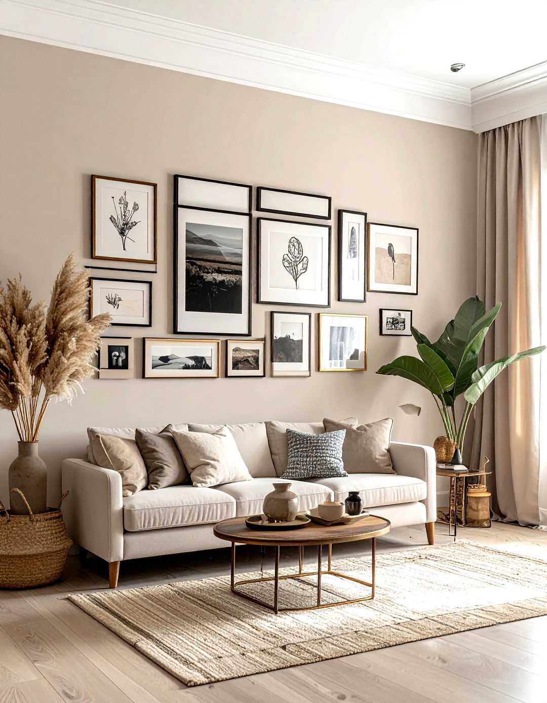 Personalized Gallery Wall - 30 custom decor ideas