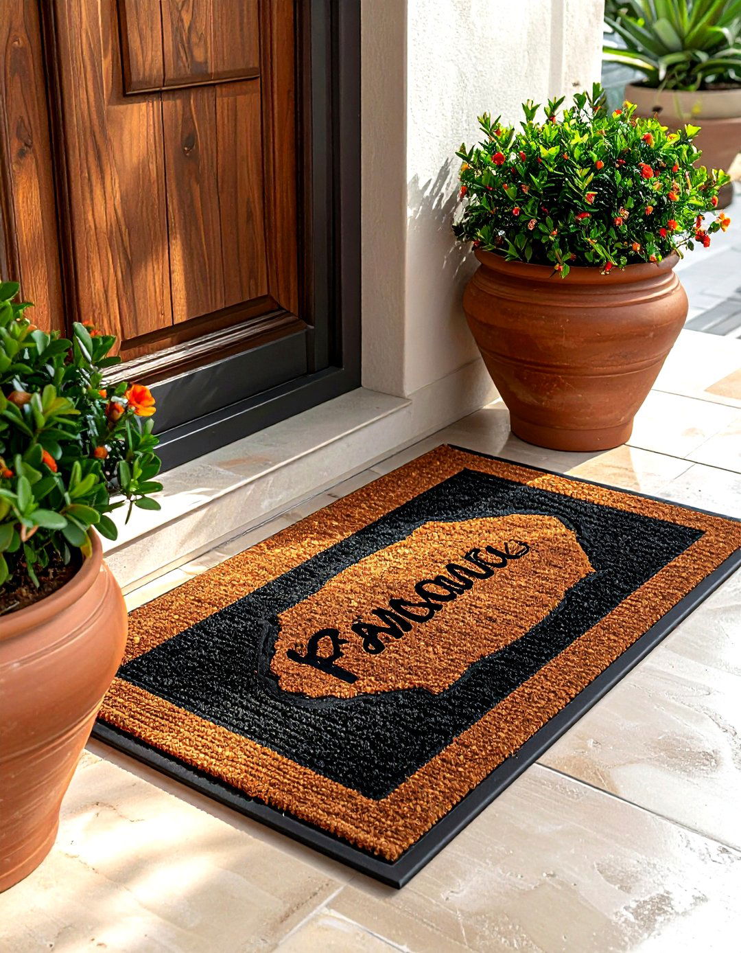 Personalized Welcome Mat - 30 custom home decor ideas