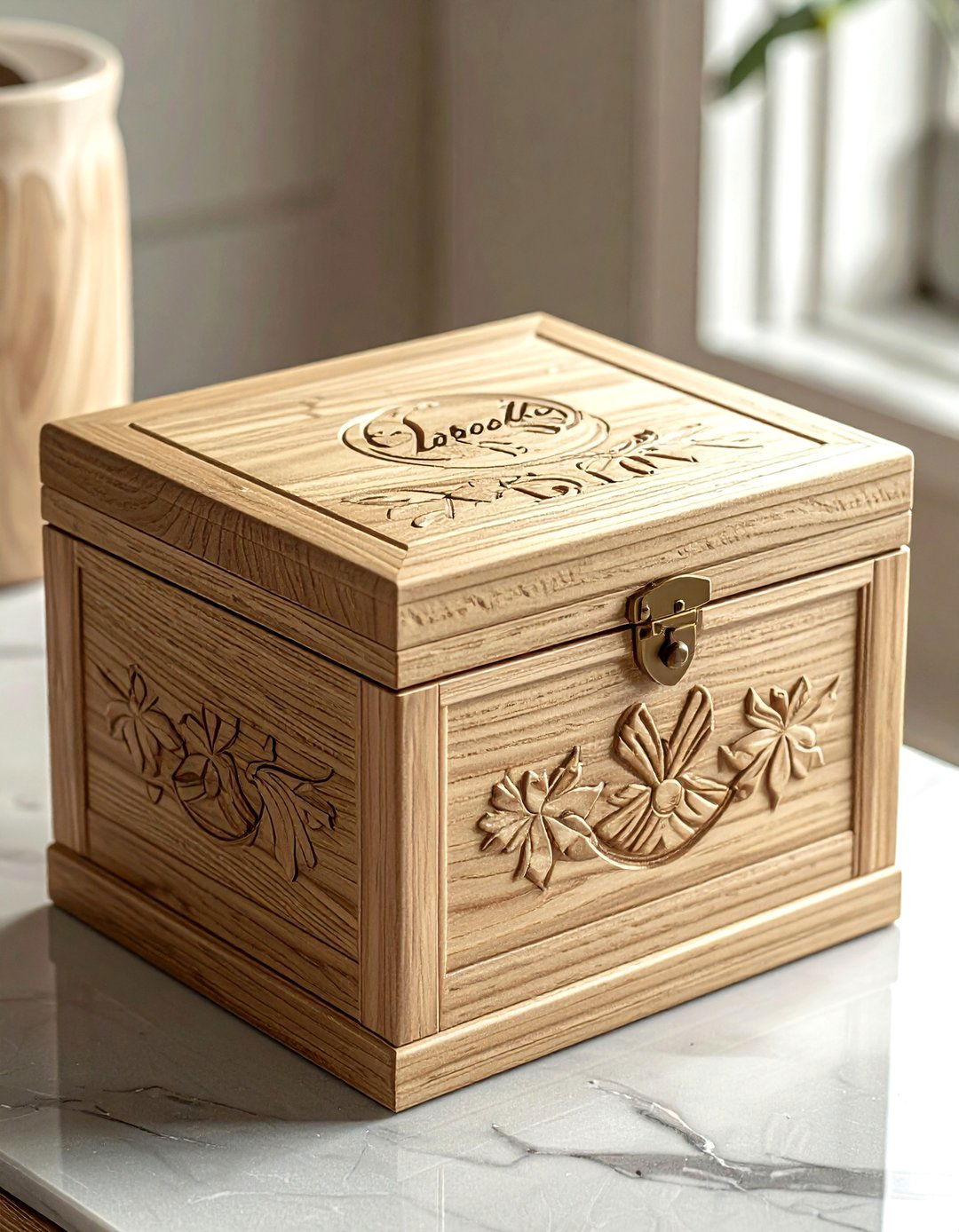 Personalized Wooden Jewelry Box - 30 jewelry box ideas