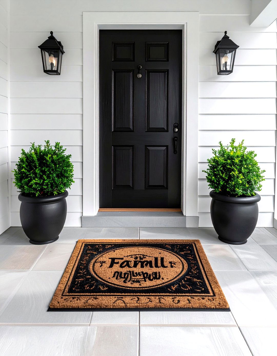 Personalized doormat - 30 personalized decor ideas
