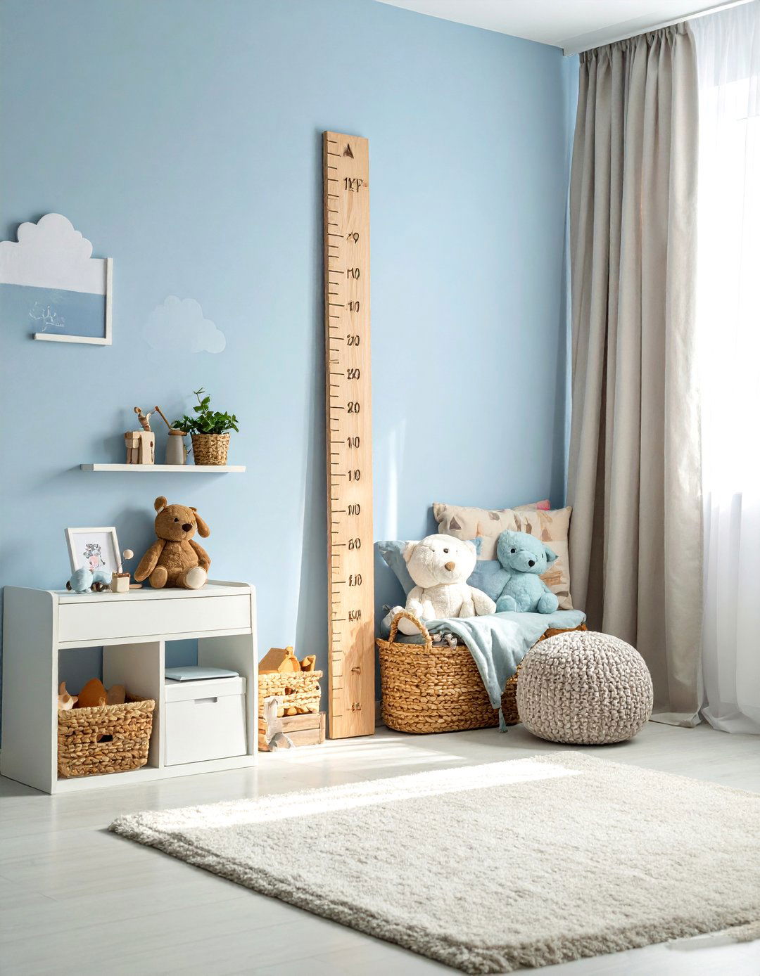 Personalized growth chart - 30 personalized decor ideas