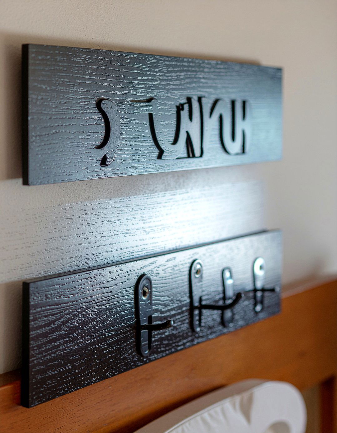 Personalized name medal hanger - 30 bedroom medal display ideas