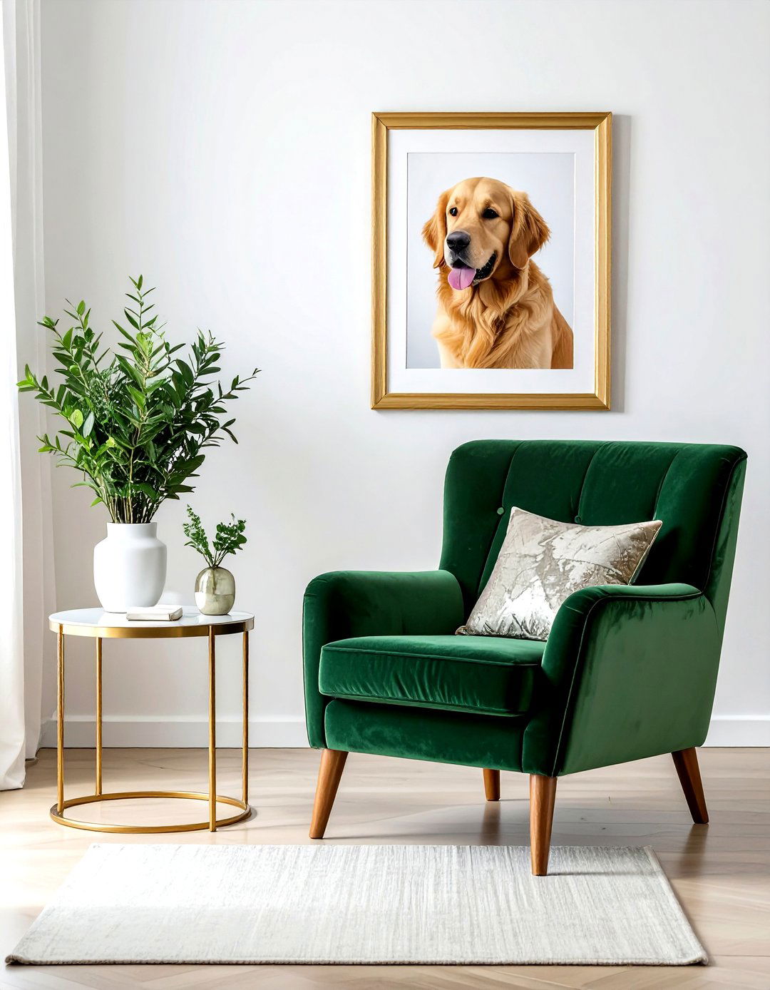 Personalized pet portrait - 30 personalized decor ideas