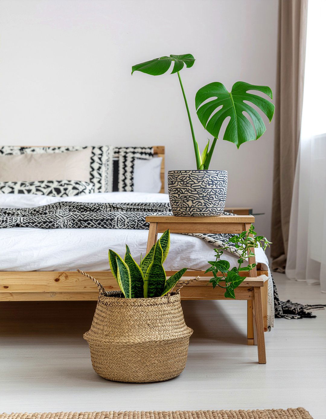 Personalized plant corner - 30 bedroom personalized ideas