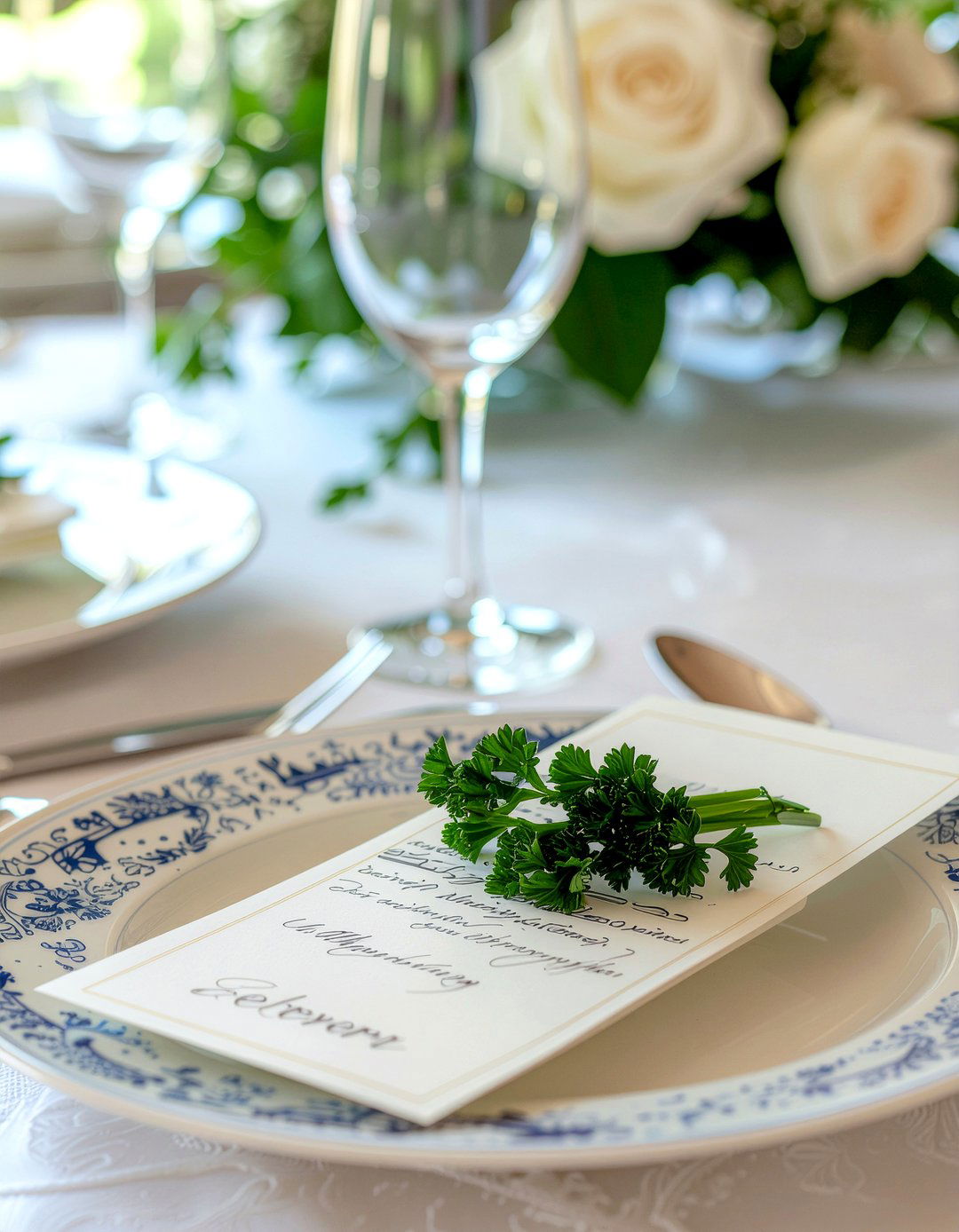 Personalized seder place cards - 30 Passover seder dining room ideas