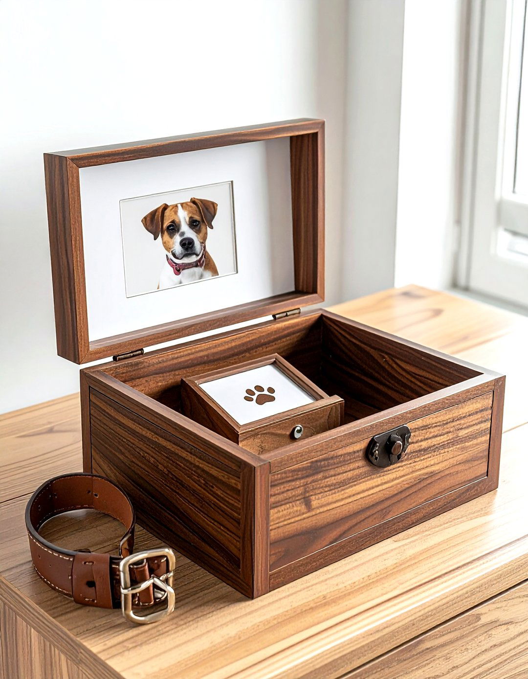 Pet memorial box - 30 keepsake box ideas