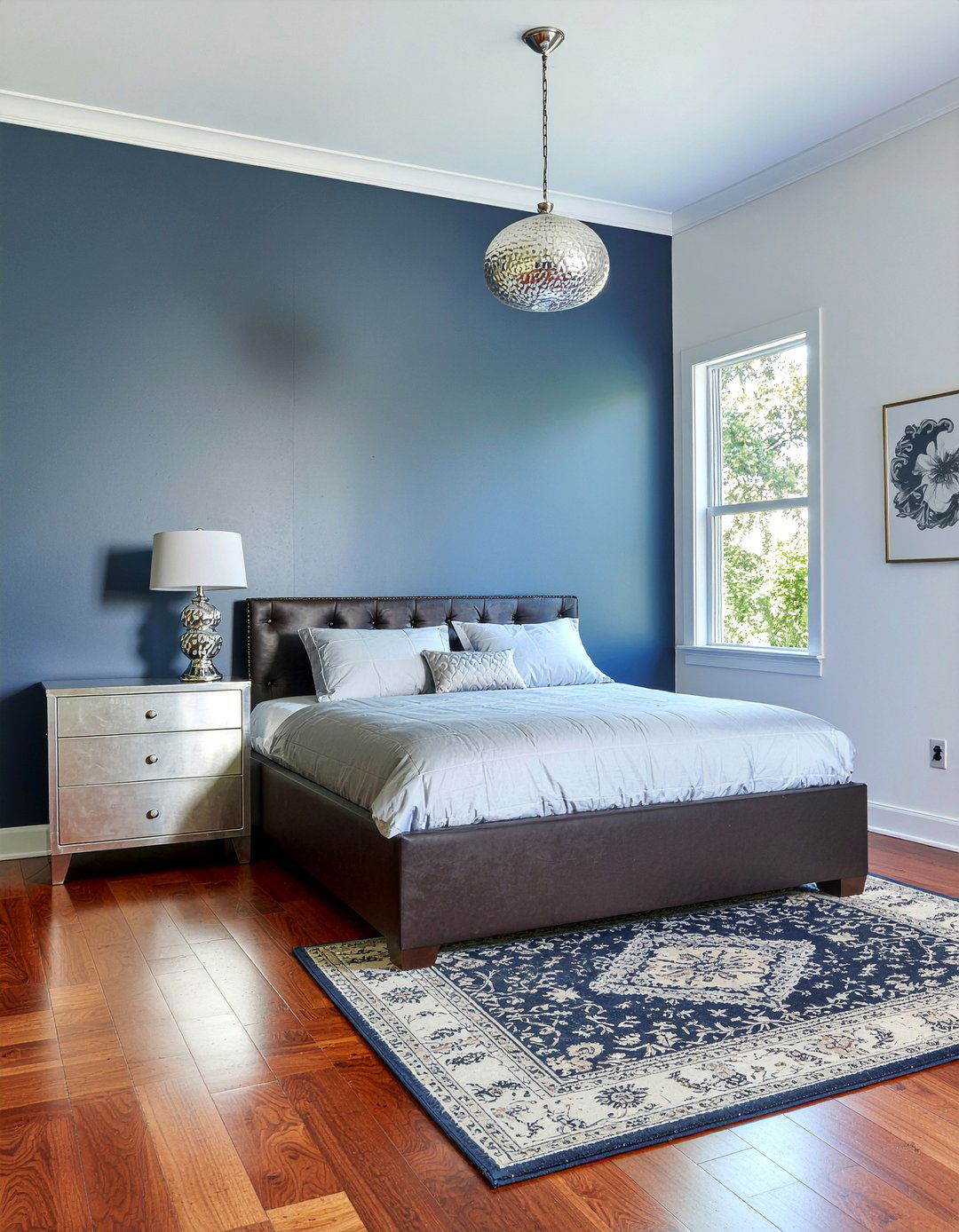 Pewter Bedroom Metallic Finishes - 30 cool toned bedroom ideas