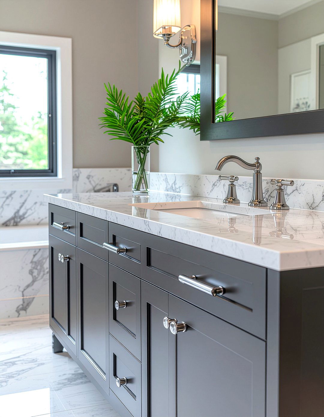 Pewter Vanity Hardware - 30 bathroom hardware ideas