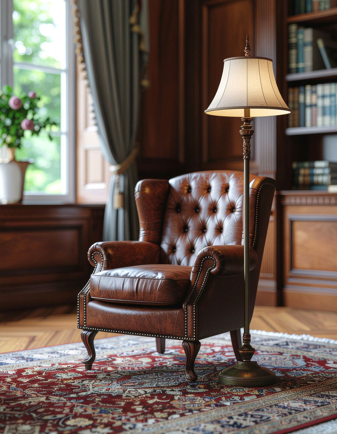 Pharmacy Floor Lamp - 30 bedroom task lighting ideas