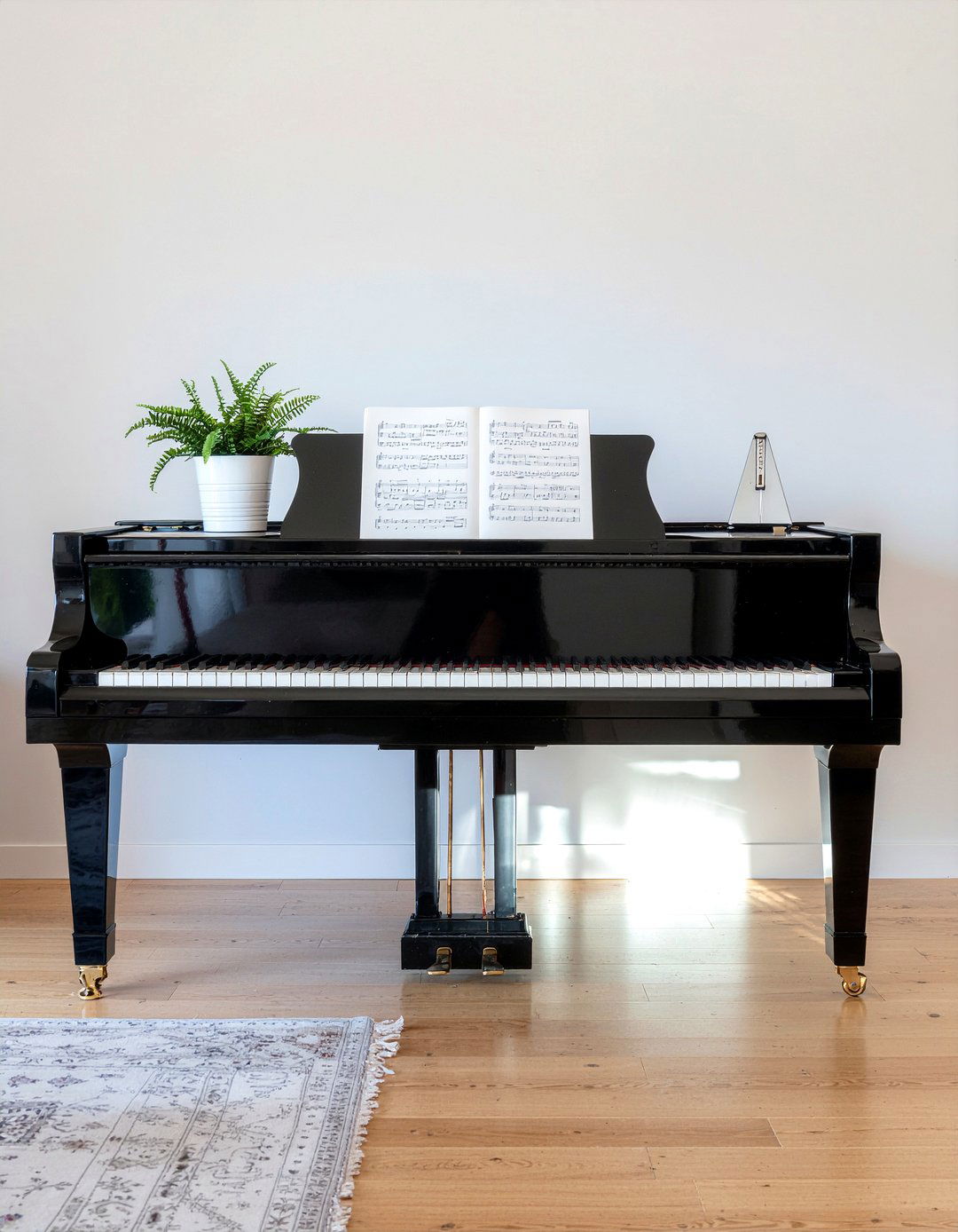 Piano Top Decor - 30 living room vignette ideas