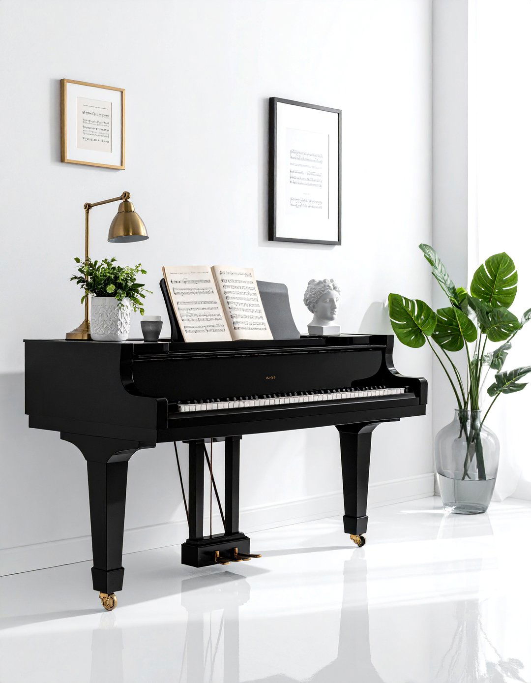 Piano Top Styling - 30 styling vignette ideas