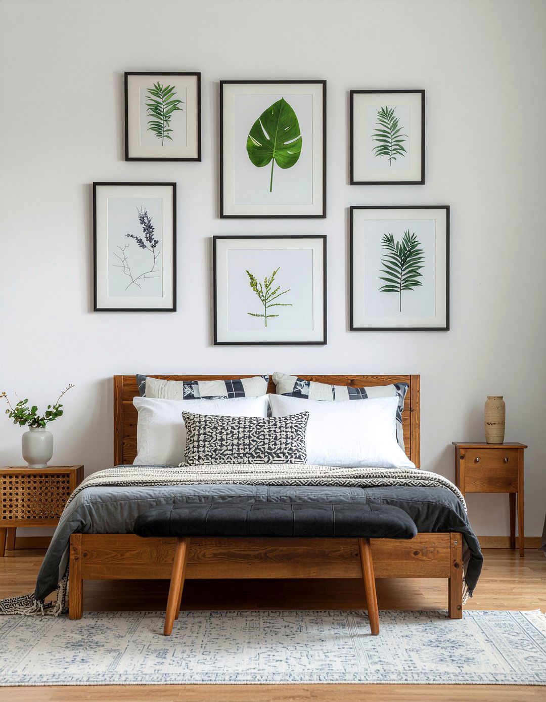 Picture Frame Headboard - 30 upcycled bedroom ideas