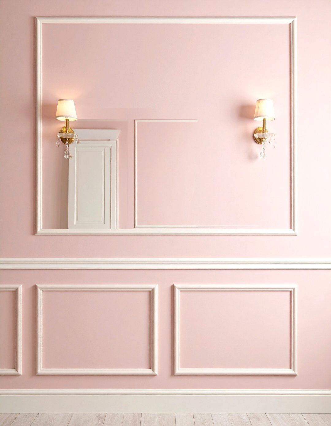 Picture Frame Molding - 30 bathroom wainscoting ideas