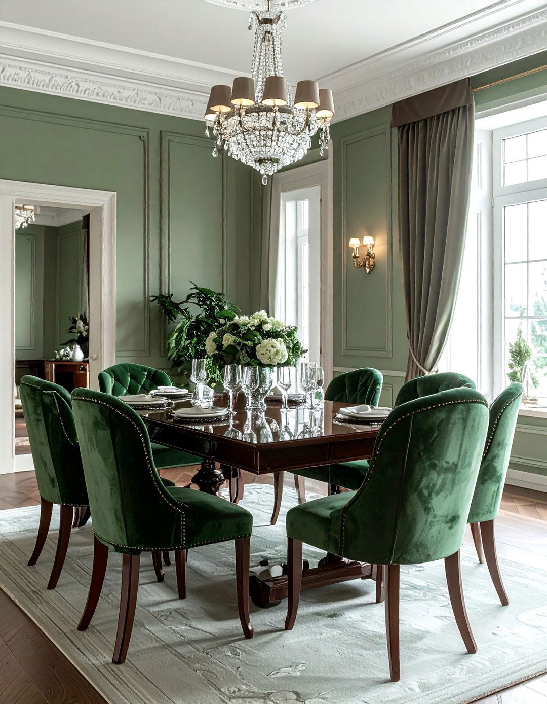 Picture Frame Molding Dining Room - 30 wall paneling ideas