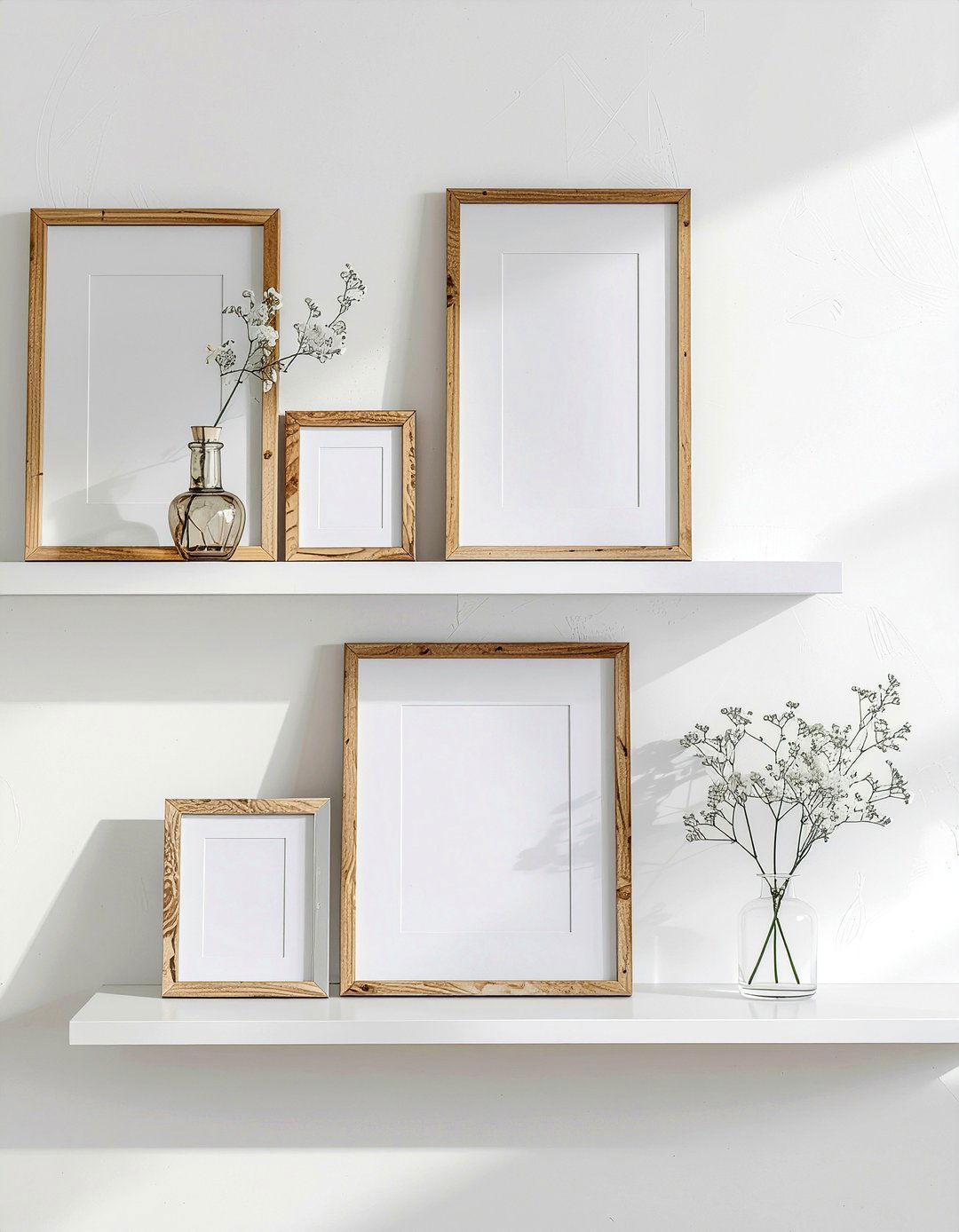 Picture Ledge Shelf - 30 family photo decor ideas