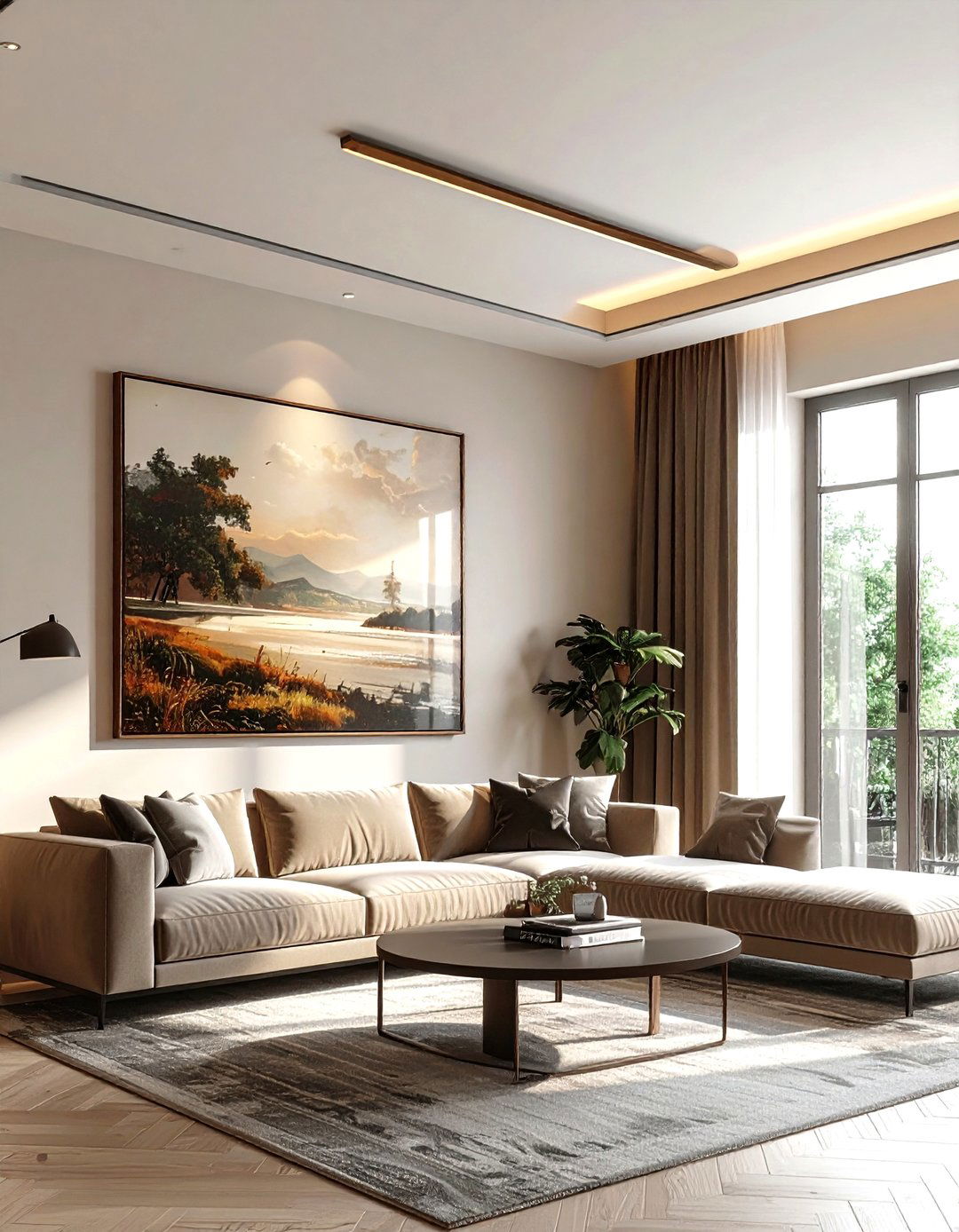 Picture Light For Art - 30 living room lighting design