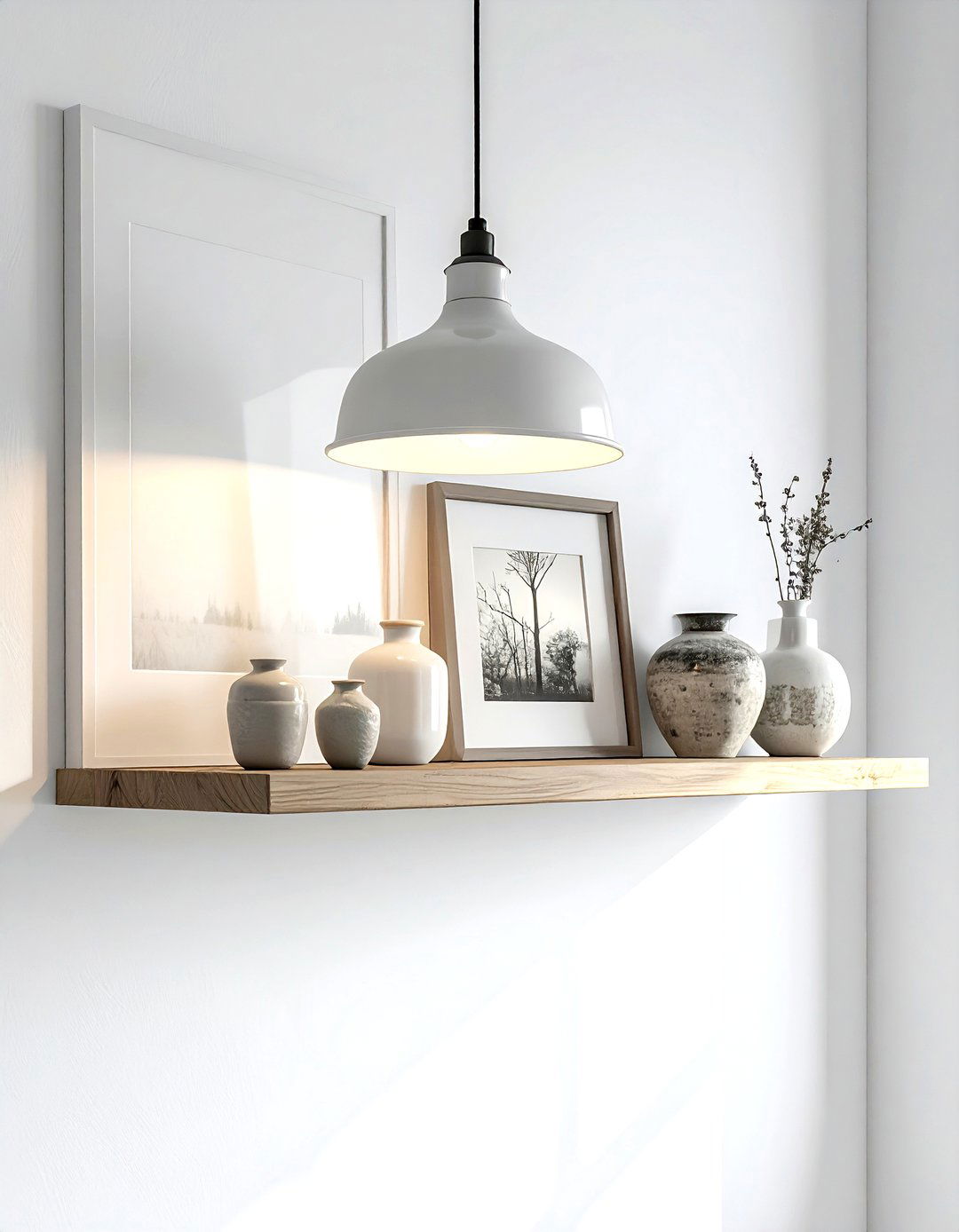 Picture Light Over Shelf - 30 kitchen lighting ideas