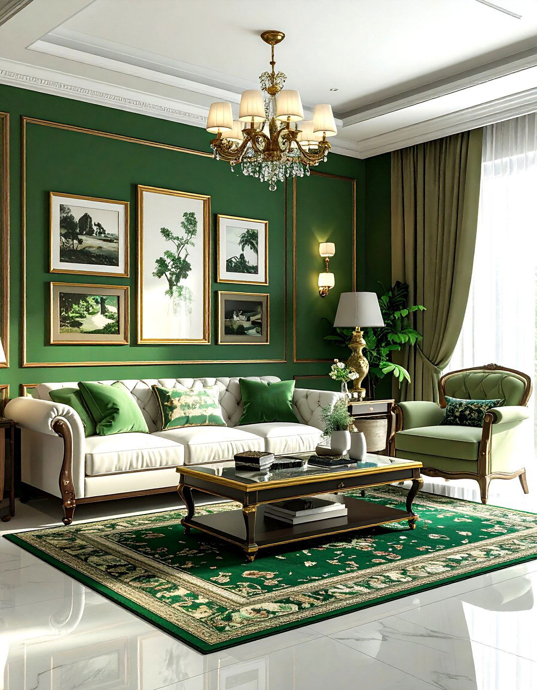 Picture Light - 30 living room ambient lighting ideas