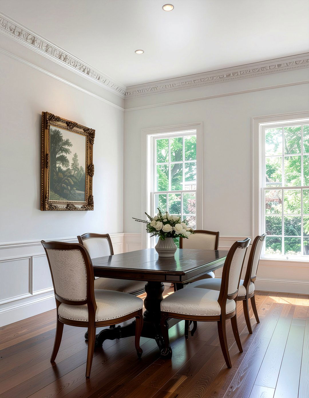 Picture Rail With Decorative Molding - 30 dining room picture rail ideas