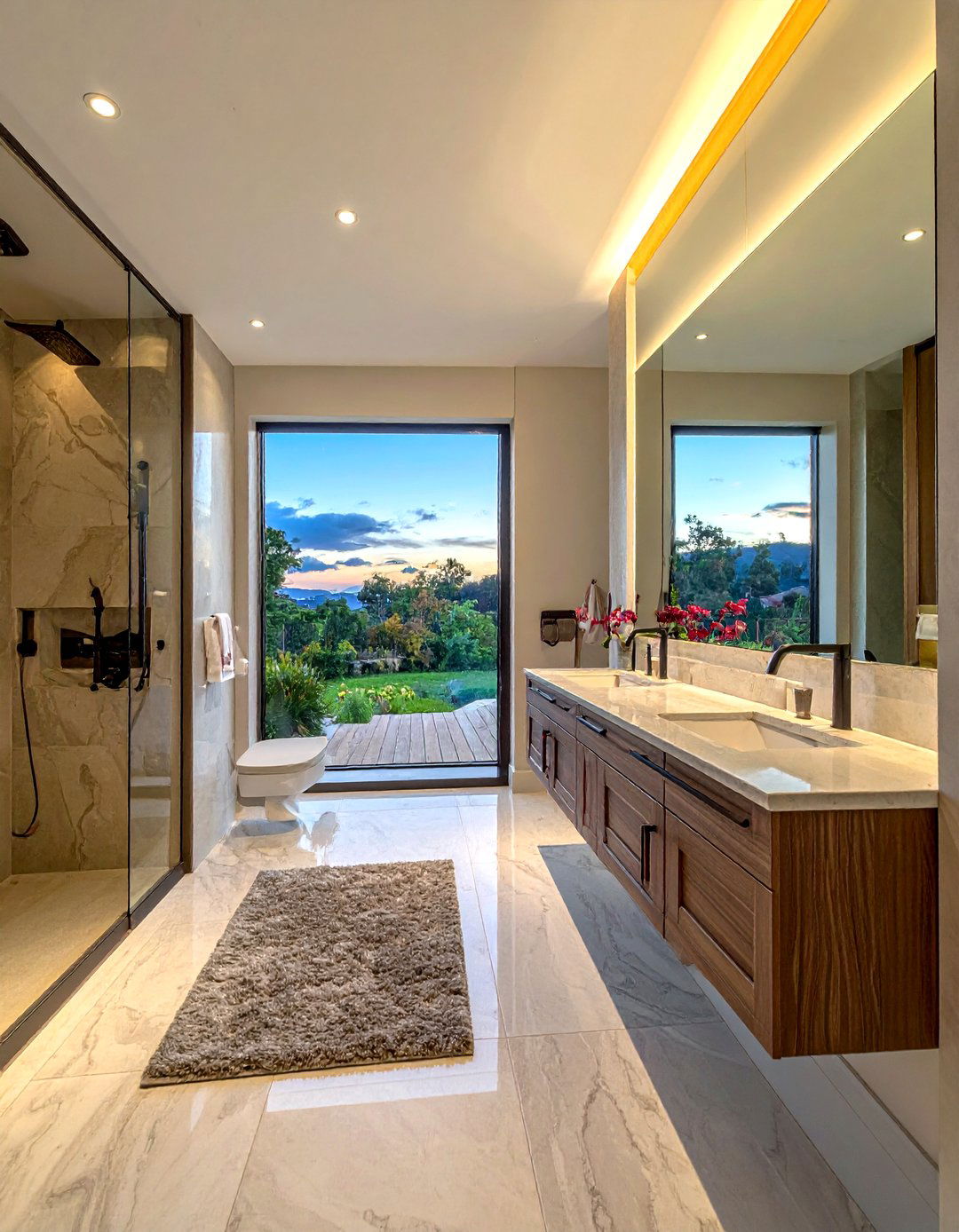 Picture Window Bathroom - 30 bathroom window ideas