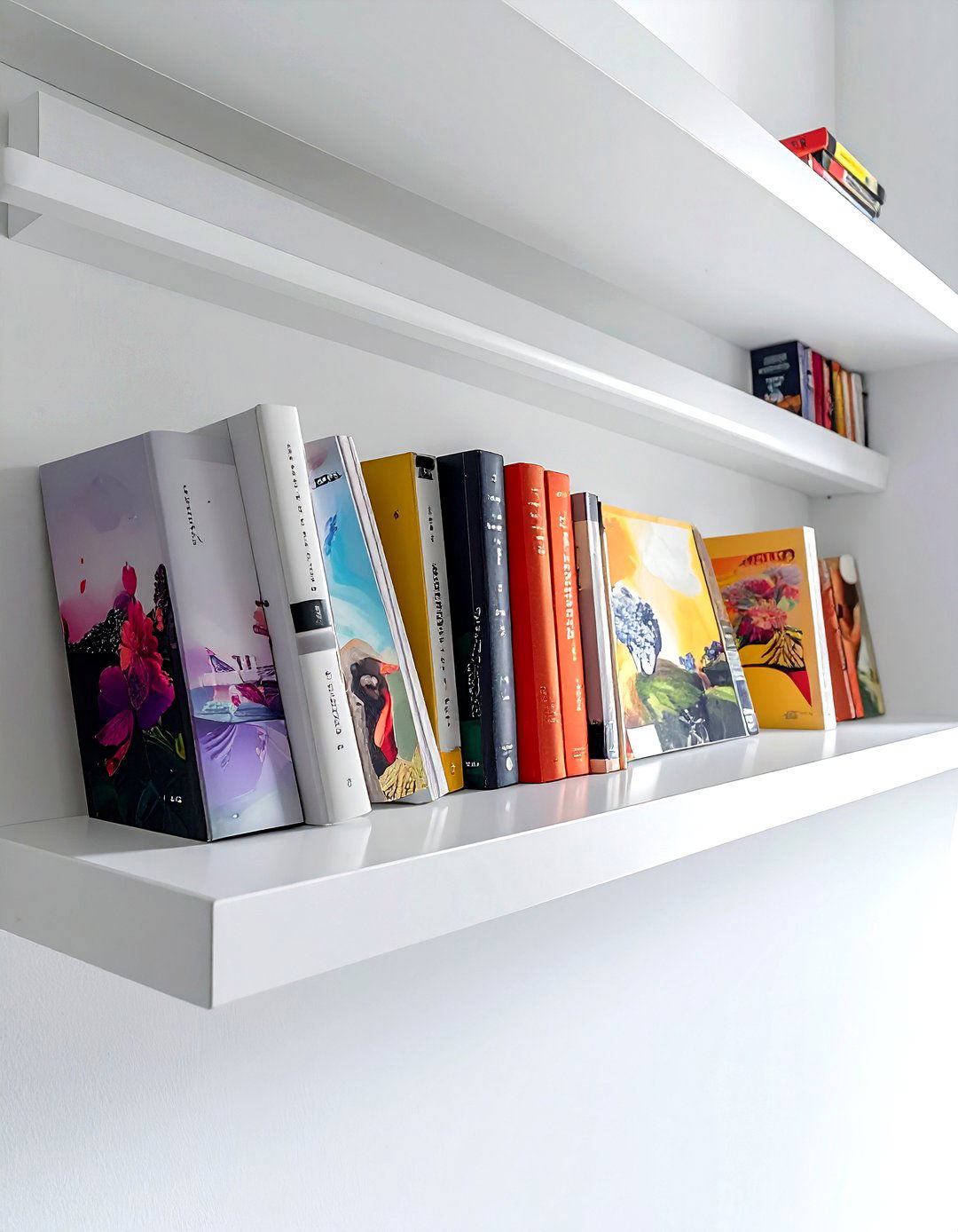 Picture ledge display - 30 book styling ideas