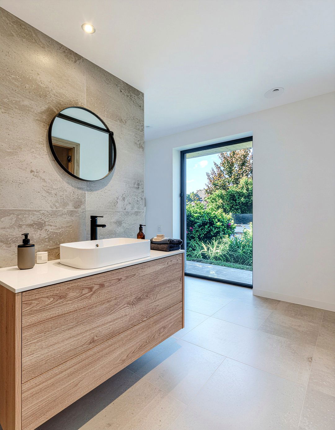 Pill Shaped Mirror - 30 bathroom mirror accent ideas