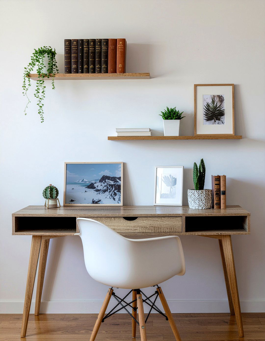 Pine Floating Shelves - 30 bedroom pine furniture ideas