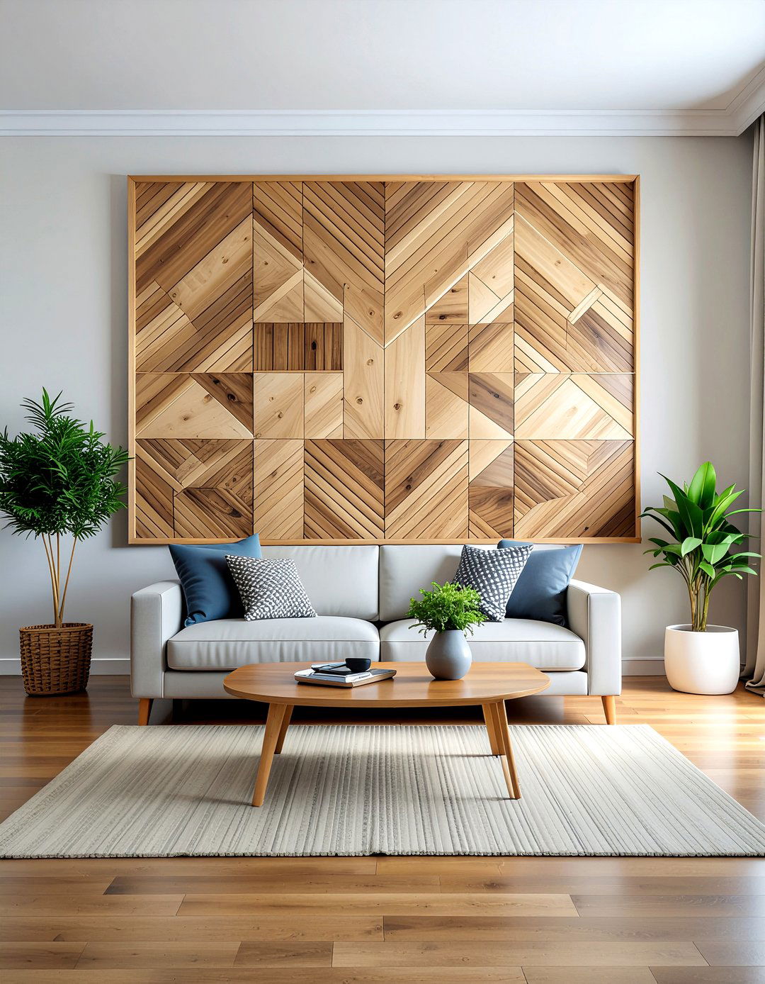 Pine Wood Wall Art - 30 living room pine furniture ideas