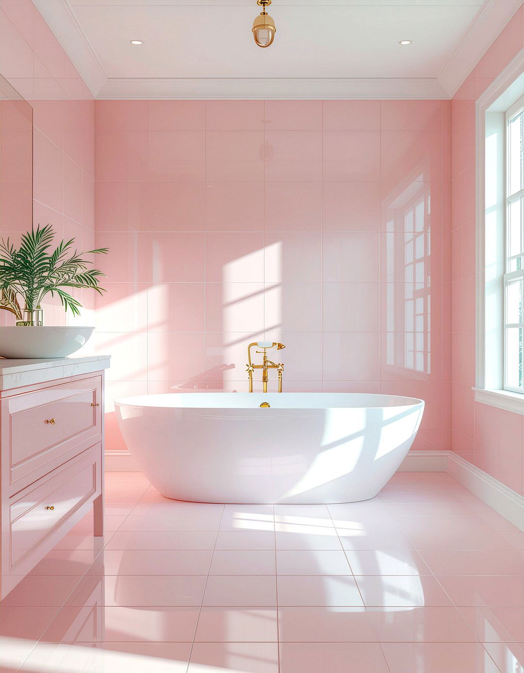 Pink Bathroom - 30 glam bathroom ideas